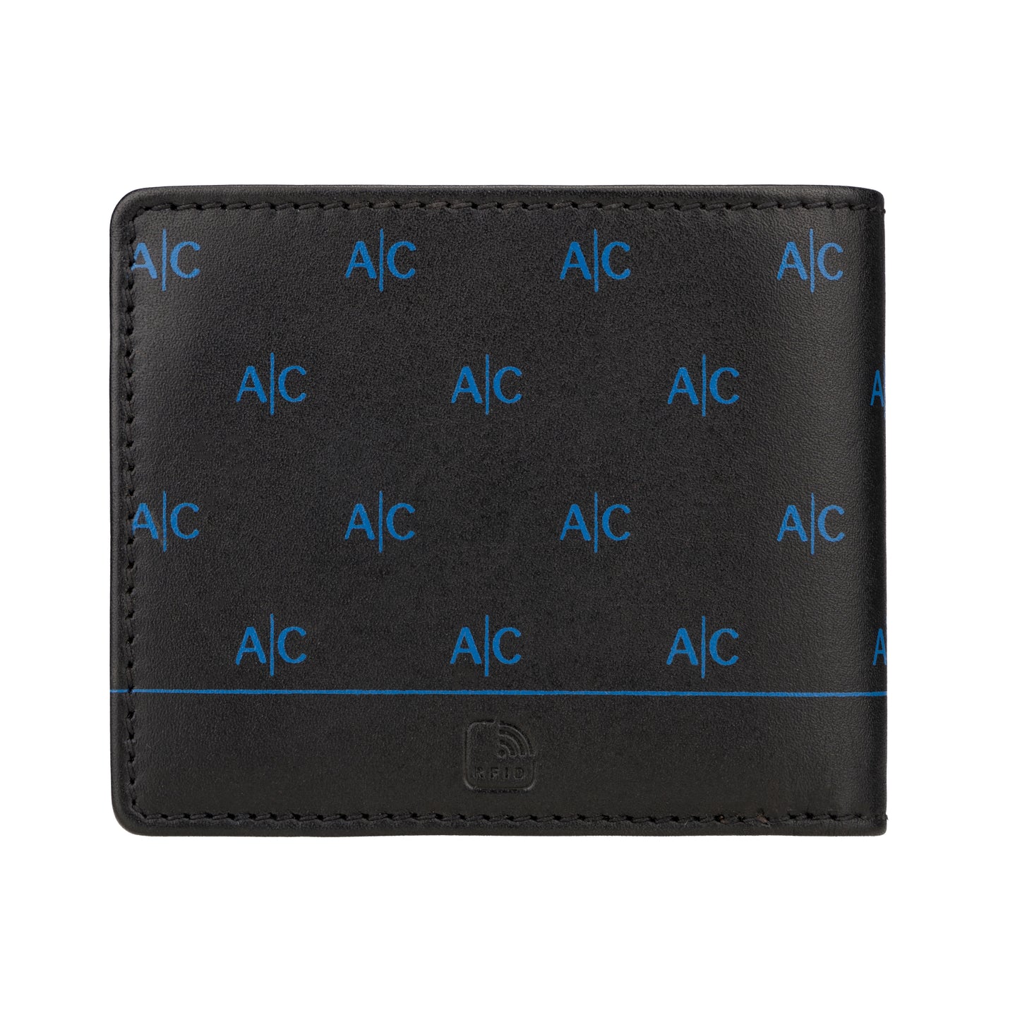 SLIM BILFOLD BRAND LOGO WALLET