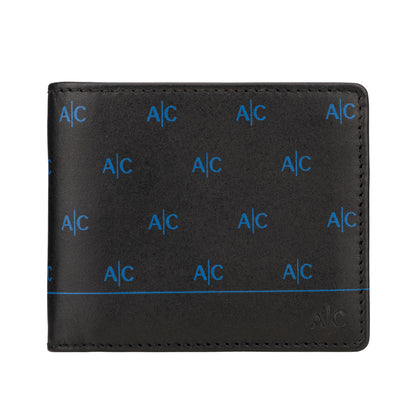 SLIM BILFOLD BRAND LOGO WALLET