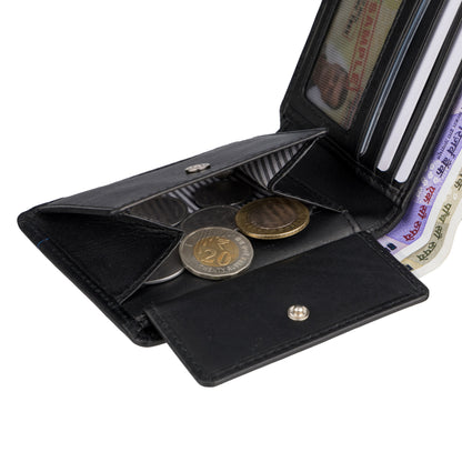 SLIM BILFOLD BRAND LOGO WALLET